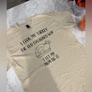 Holiday Beige Graphic Tee